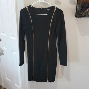 Guess fitted black dress